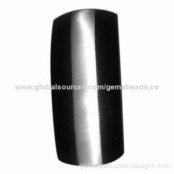Gemstone Intarsia Bead for Garment Materials, Sized 12*25mm